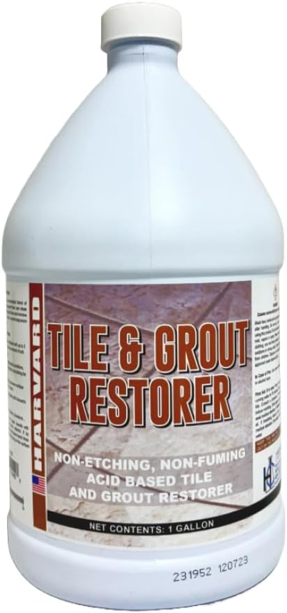 Harvard Tile & Grout Restore, Acid Based - 1 Gallon