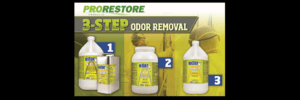 3 Step Odor Removal