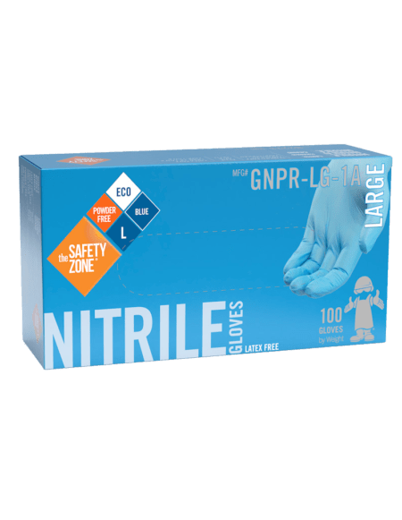 Blue Nitrile Gloves GNPR-(SIZE)-1A SZ-GNPR-XL-1A L-1A (1)