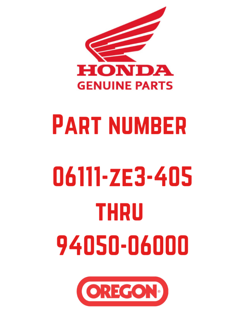 Honda Power Equipment Parts Cleaner's Depot