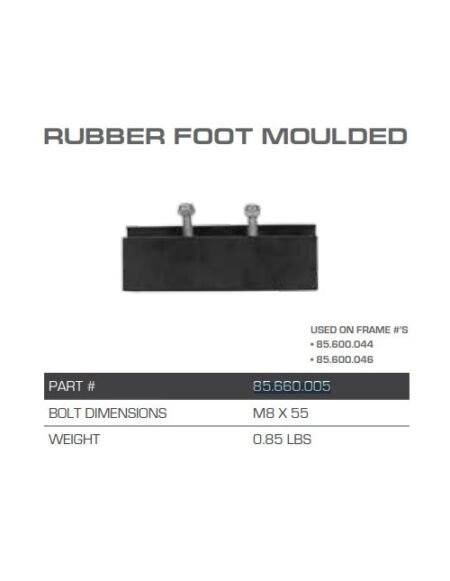 85.660.005 Molded Rubber Foot