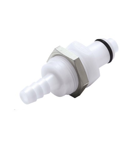 1/4" Male Quick Connect, Insert Coupling, Bulkhead - Image 2
