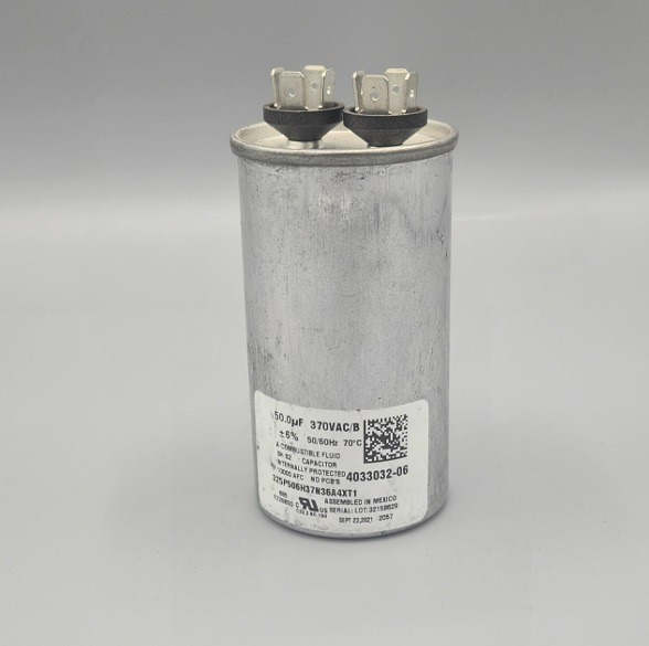 Capacitor, Compressor, 50mfd 370V