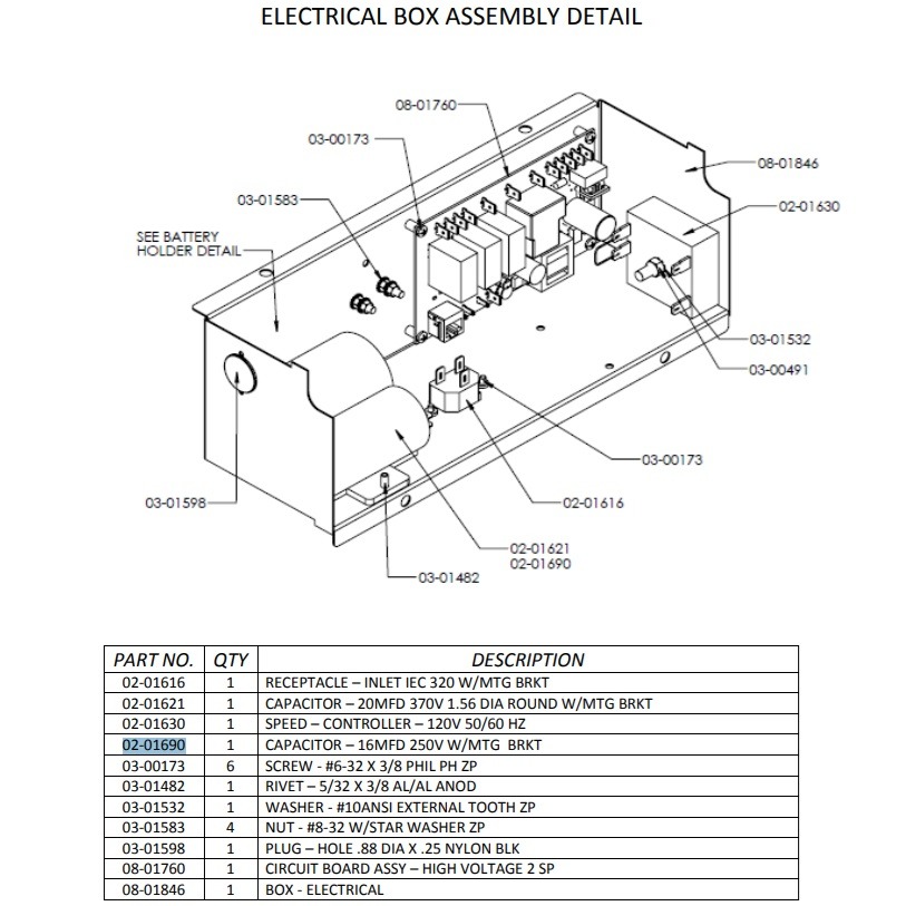 CAPACITOR / BLOWER – 16MFD 250V - Image 3