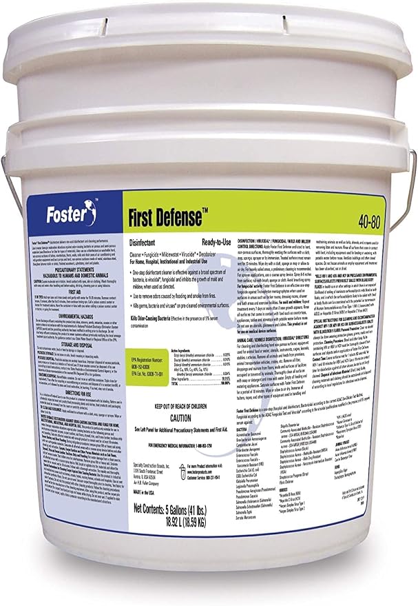 Foster First Defense 40-80 Disinfectant